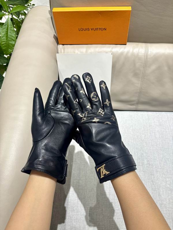 LV man gloves hm154